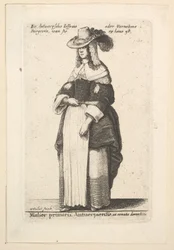 Mulier primaria Antuerpiensis, en ornatus domestica Dame d