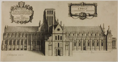 Ancienne cathédrale Saint-Paul vue du nord