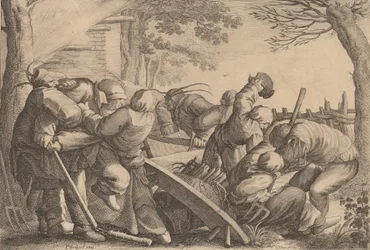Rixe de paysans, 1646