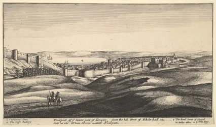 Vue de la partie inférieure de Tanger, vers 1670