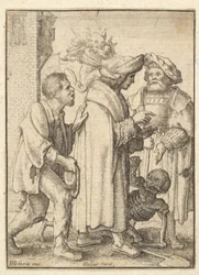 Homme riche, de la Danse Macabre, 1651