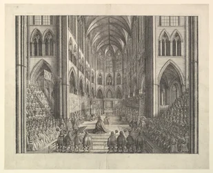 Le couronnement du roi Charles II à l
