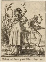 La vieille femme et la mort