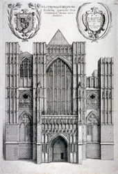 Abbaye de Westminster, Londres, vers 1650