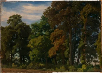 Paysage en Allemagne, étude