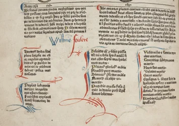 Fol 30 verso, détail, Fasciculus Temporum
