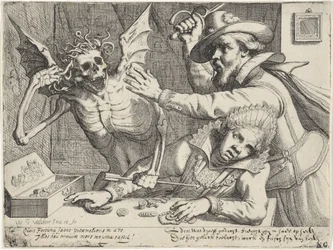 Jeune couple et la Mort