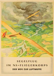 Corps des aviateurs nationaux-socialistes - la voie vers la Luftwaffe, début des années 1940.