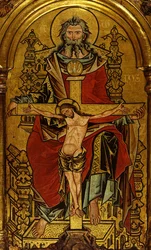 Retable avec la Trinité, vers 1250