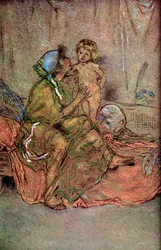 Mère et enfant, 1925