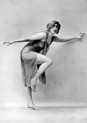 Danse pieds nus à la grecque, 19ème siècle