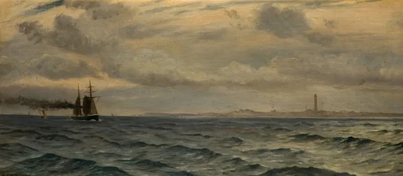 Au large du Skagerrak, 1884