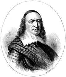 Peter Stuyvesant, soldat et administrateur colonial néerlandais, vers 1660 vers 1880