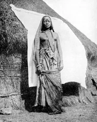 Une femme éthiopienne abyssinienne, 1936