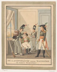 Napoléon se fait raser