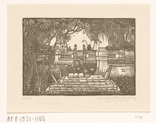 Cimetière à Singaraja, Bali