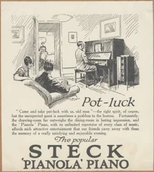Pianolas de la société éolienne, années 1920