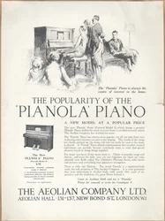 Pianolas de la compagnie éolienne