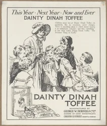 Dainty Dinah Toffee, vers 1920