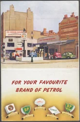Shell, BP, National Benzole, années 1950