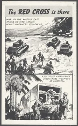 Publicité en temps de guerre de la Croix-Rouge