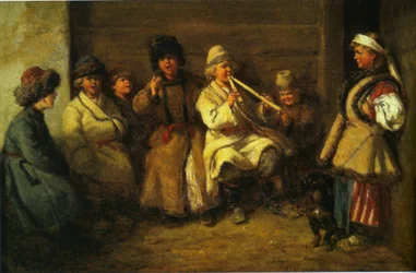 Les enfants chantent à Pâques