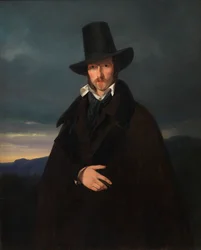Portrait du peintre allemand Wilhelm von Kaulbach