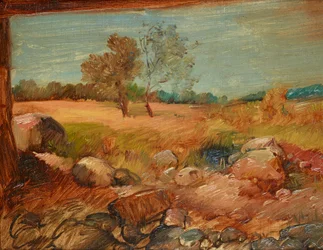 Vue depuis une grange