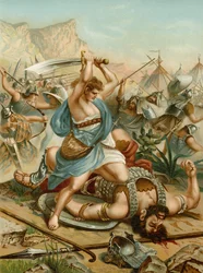 David tue Goliath