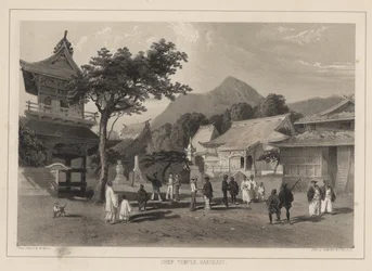Temple principal, Hakodadi, 1855