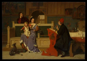 Hugo van der Goes peint le portrait de Marie de Bourgogne