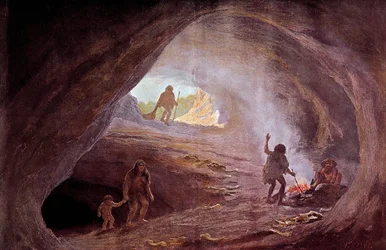 Préhistoire : cavernes pendant la période glaciaire