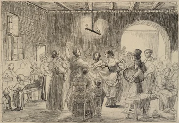 Danse dans une fromagerie