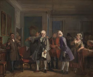 De "Le Distrait" de Ludvig Holberg, acte I, scène 6