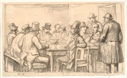 Politiciens dans une auberge