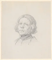 Tête de portrait, paysan suédois