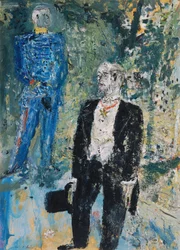 Général et homme en habit