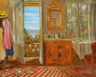 Intérieur au lac de Starnberg