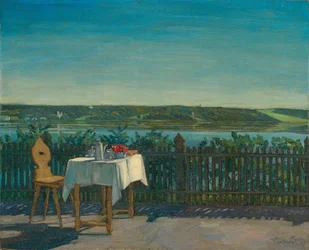 Table à café au lac de Starnberg