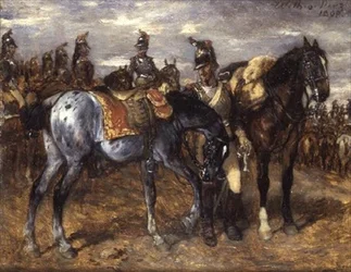 Cavalerie en parade