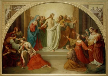 W. v. Schadow, Les vierges sages et folles