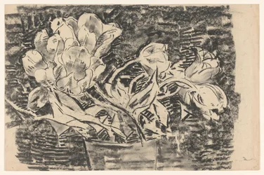 Vase avec des fleurs