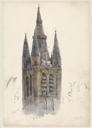 Clocher à Delft