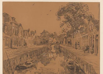 Canal avec vieilles maisons