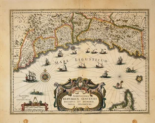 Carte du duché de Montferrat, par Willem Blaeu