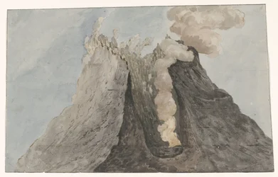 Vue intérieure du Cratère de l