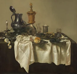Pièce de banquet avec tourte à la viande