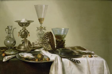 Nature morte aux huîtres et aux noix, 1637