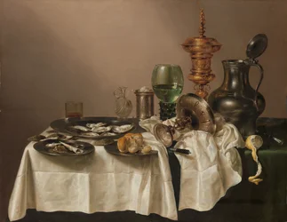 Nature morte au gobelet doré