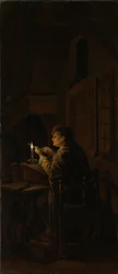 Triptyque : Allégorie de la formation artistique